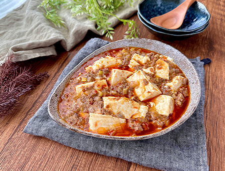 ごま油で本格的！コクうま麻婆豆腐