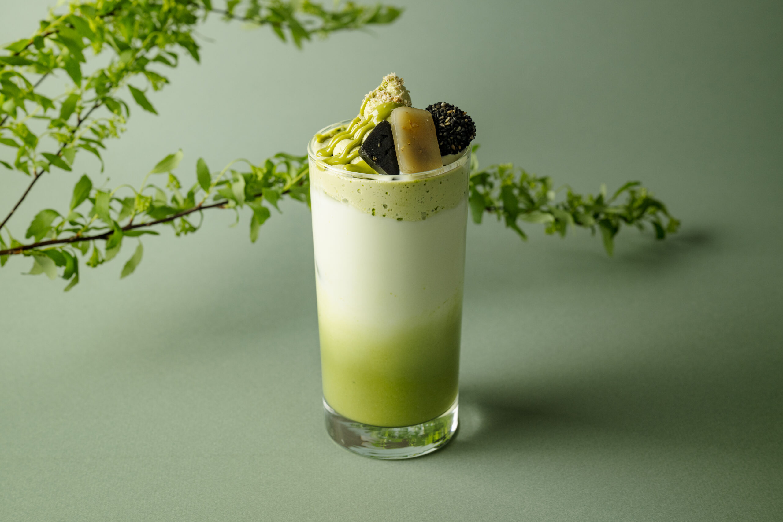 白ごま抹茶ラテICE