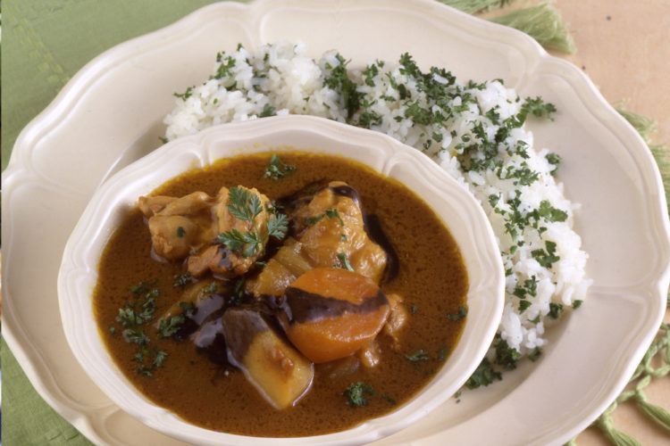 ごまチキンカレー