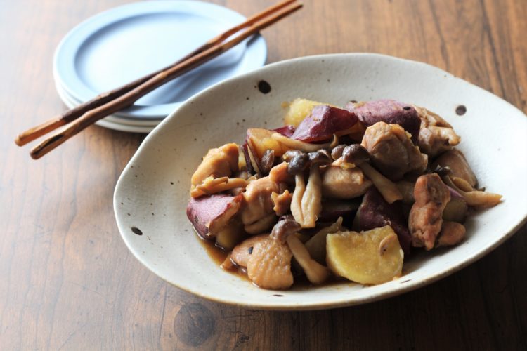 鶏肉ときのこのほっくり煮