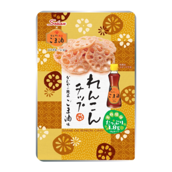 壮関れんこんチップかどやの純正ごま油味