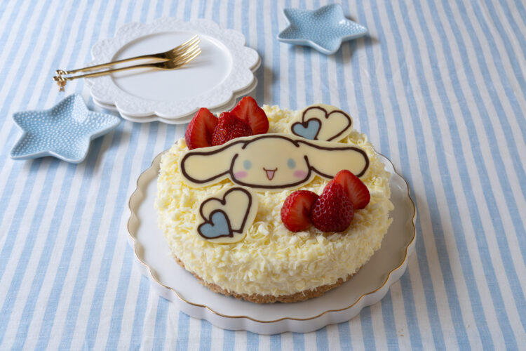 シナモンのホワイトチョコレアチーズ ケーキ
