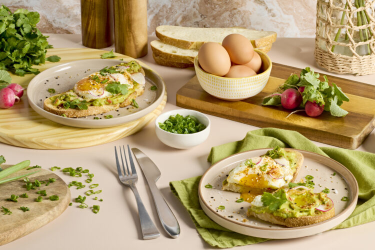 Sesame oil fried egg toast