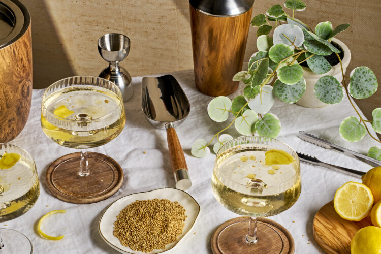 Sesame oil Martini