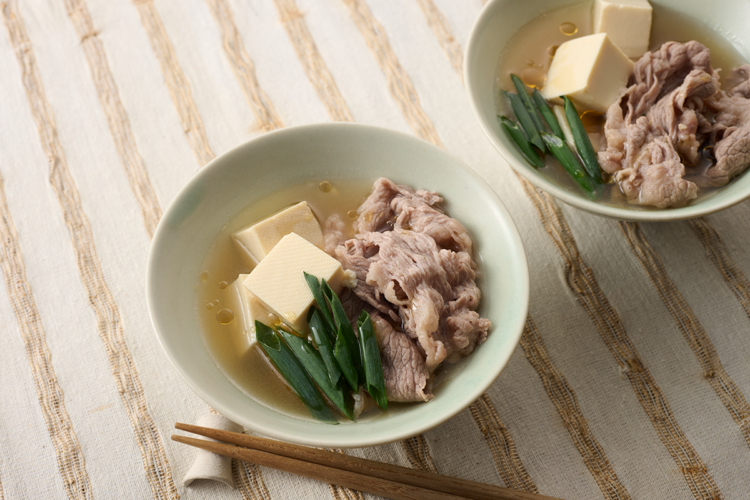 【かどやのごまたび提供メニュー】大阪名物肉吸いごま風味