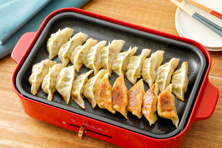 ごま油香る焼き餃子