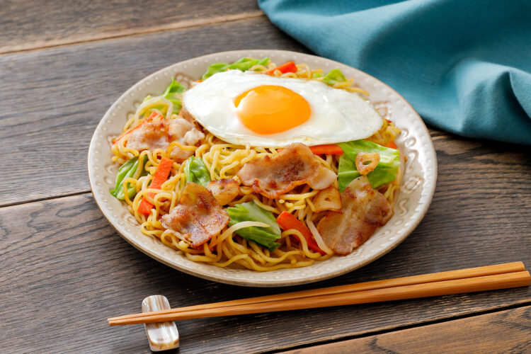 ごま油香るスタミナ焼きそば