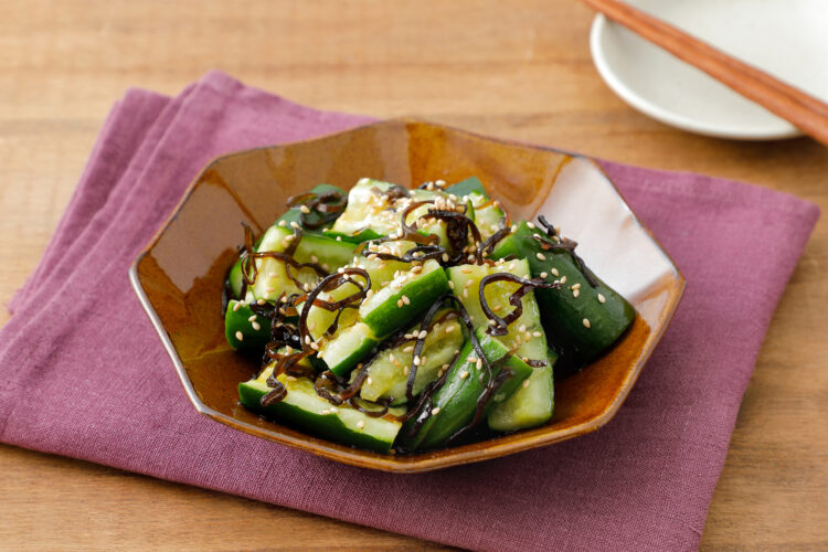 きゅうりと塩昆布のナムル