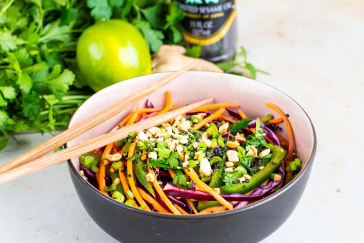 Asian Crunchy Vegetable Salad
